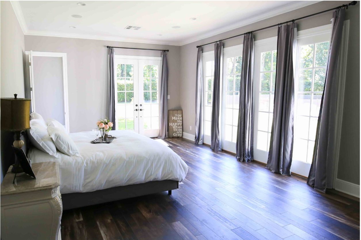 Bright interior remodel with hardwood floors